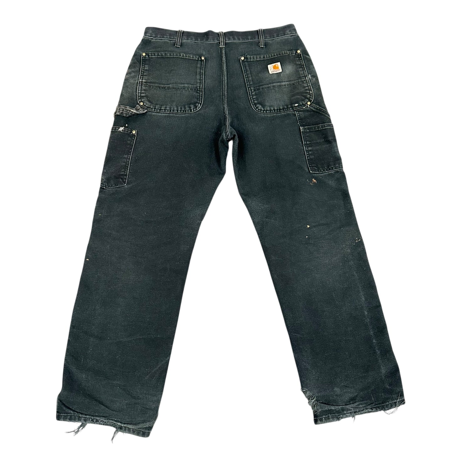 Vintage Carhartt Black Painted Double Knees