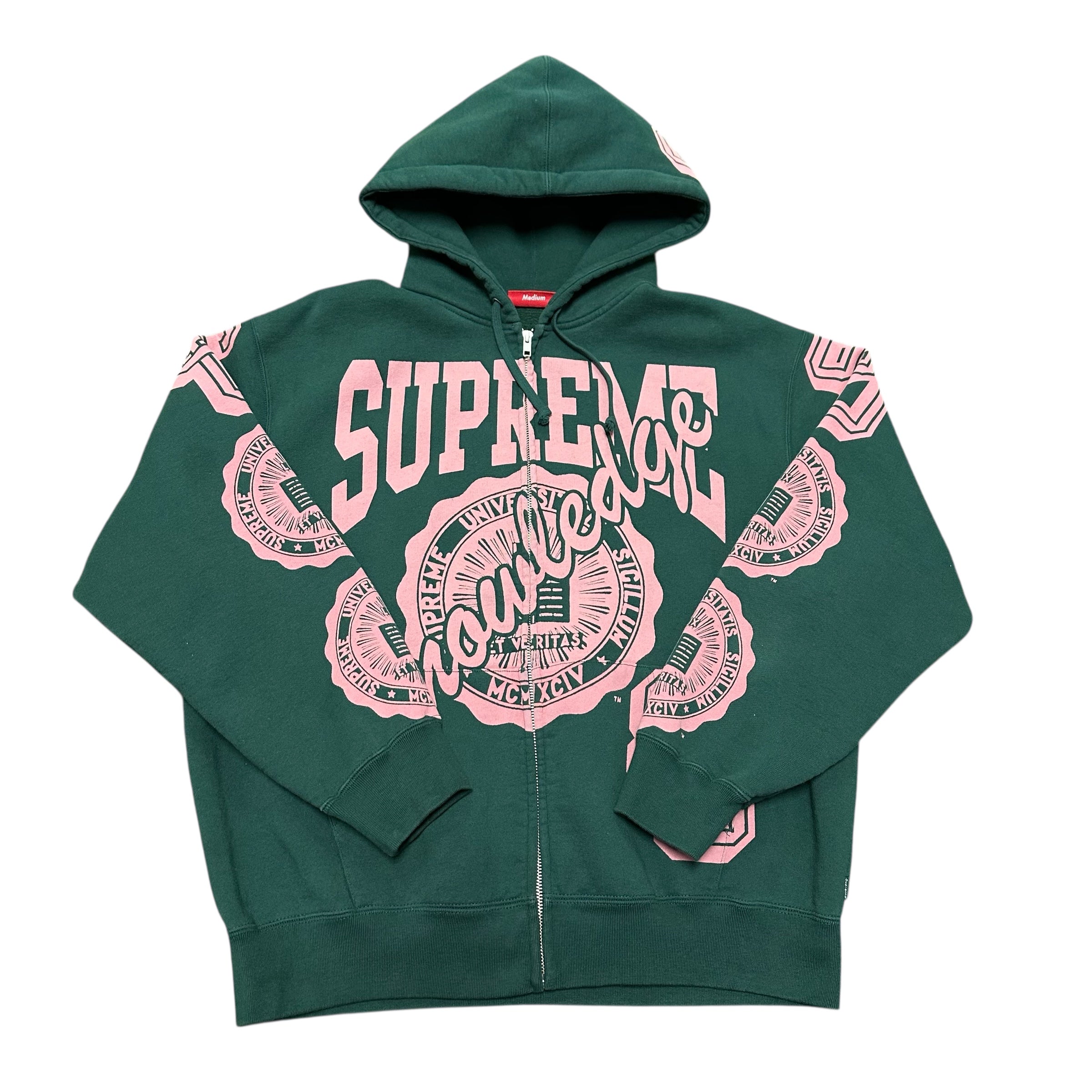 Supreme Knowledge Reigns Zip Up Hoodie