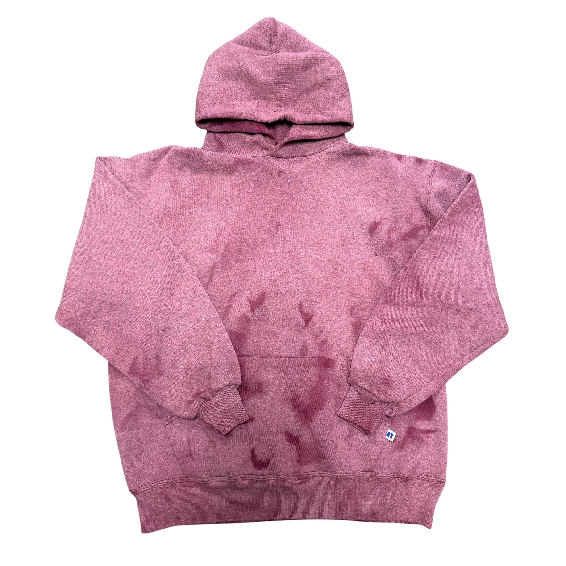 Purple Russell Blank Hoodie