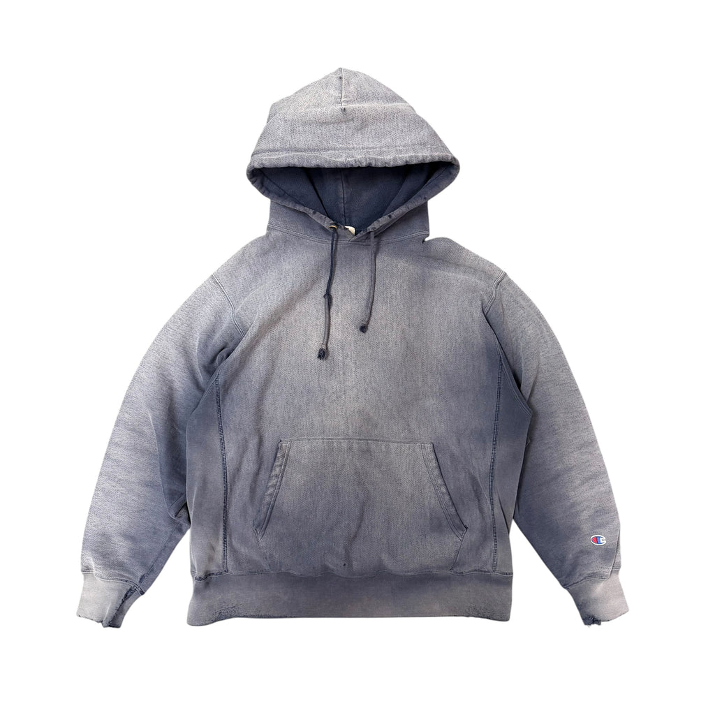 Vintage Champion Faded Navy Hoodie
