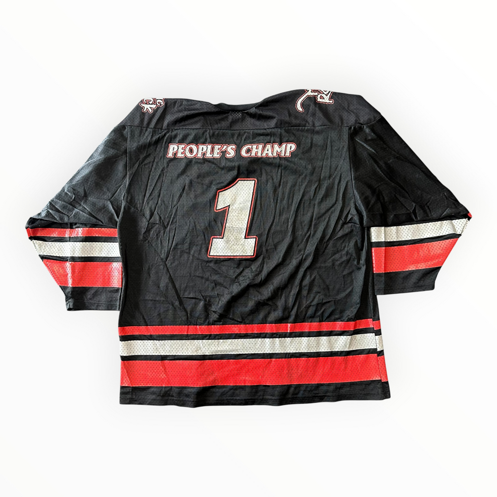 Vintage The Rock Bull Blk/Red Hockey Jersey