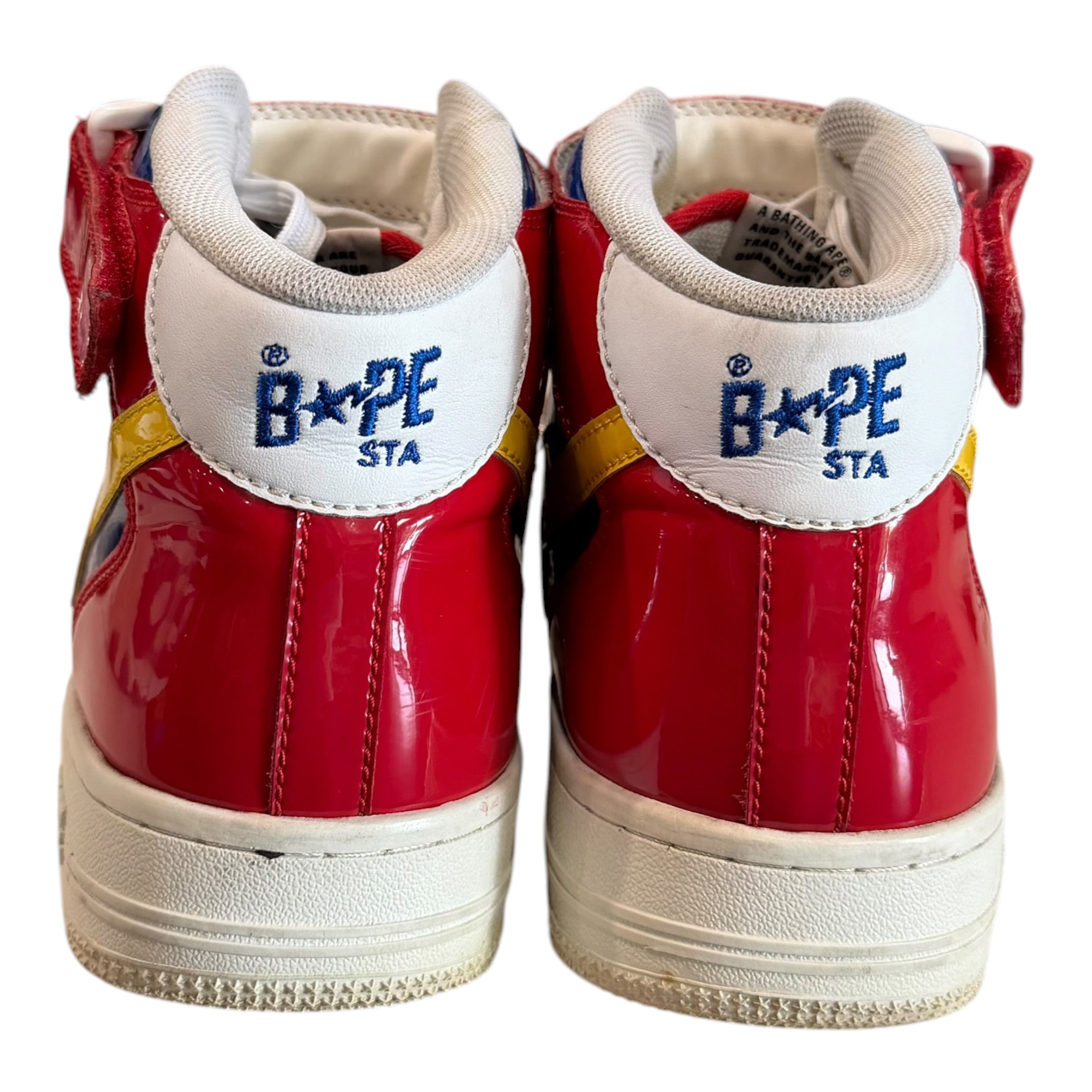 Quarter BATHING APE Bape Sta Mid Top Sneakers (No Box)