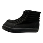 Rick Owens Black/Black Vintage Sneakers High (No Box)