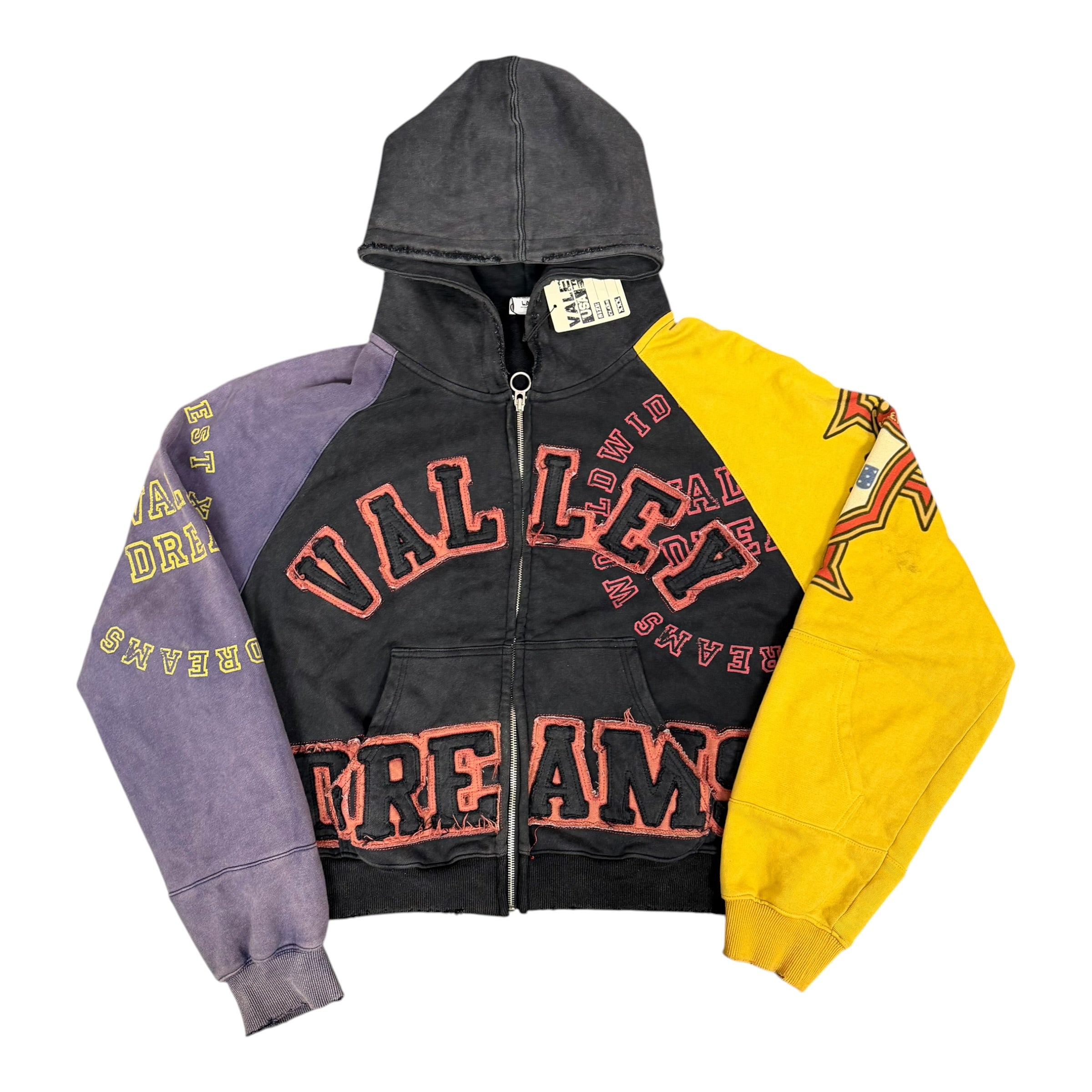 Vale Forever Crest Zip Up Hoodie