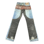 Acne Studios Trompe L'Oeil Jeans
