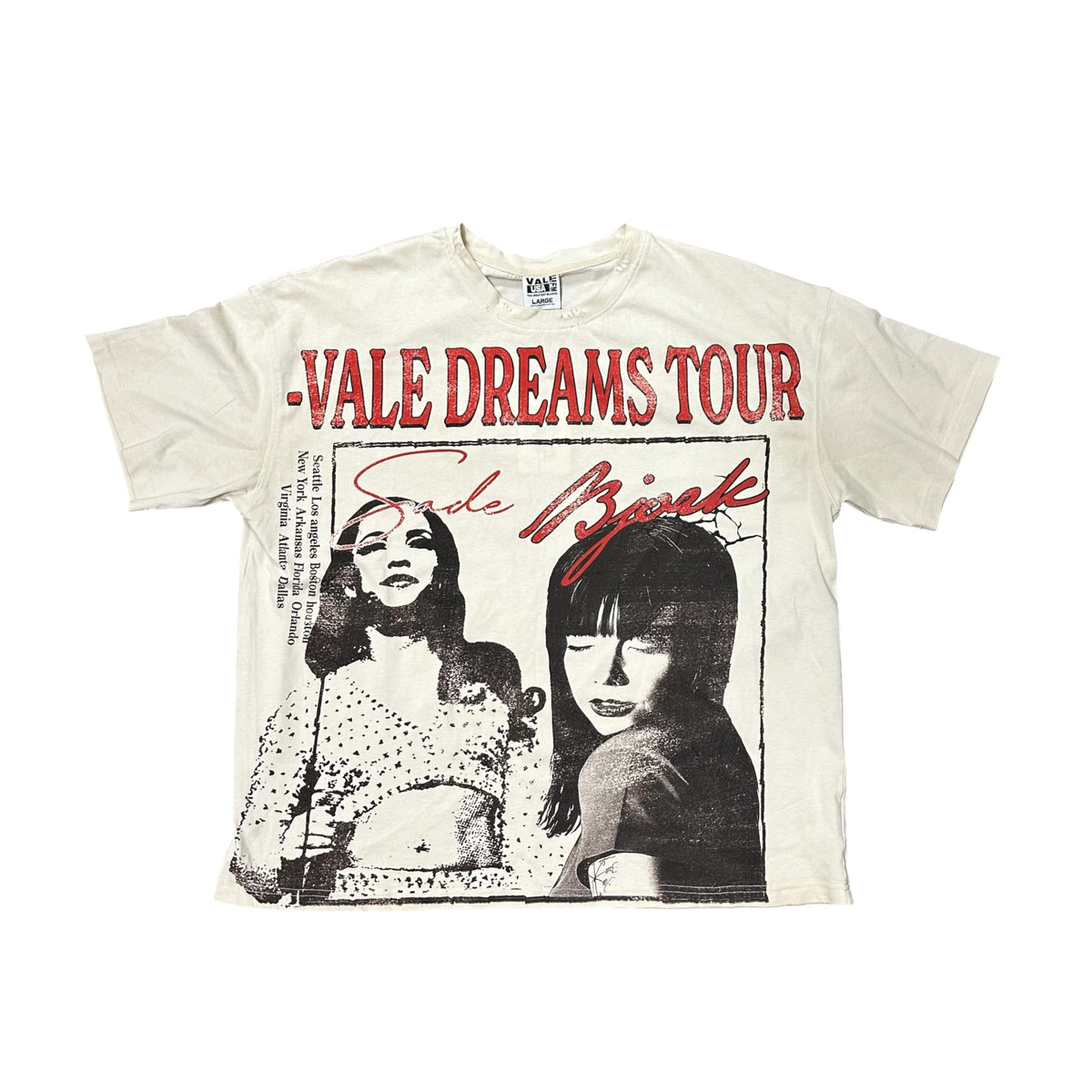 NEW Vale Dreams Tour (Sade Björk) Tee