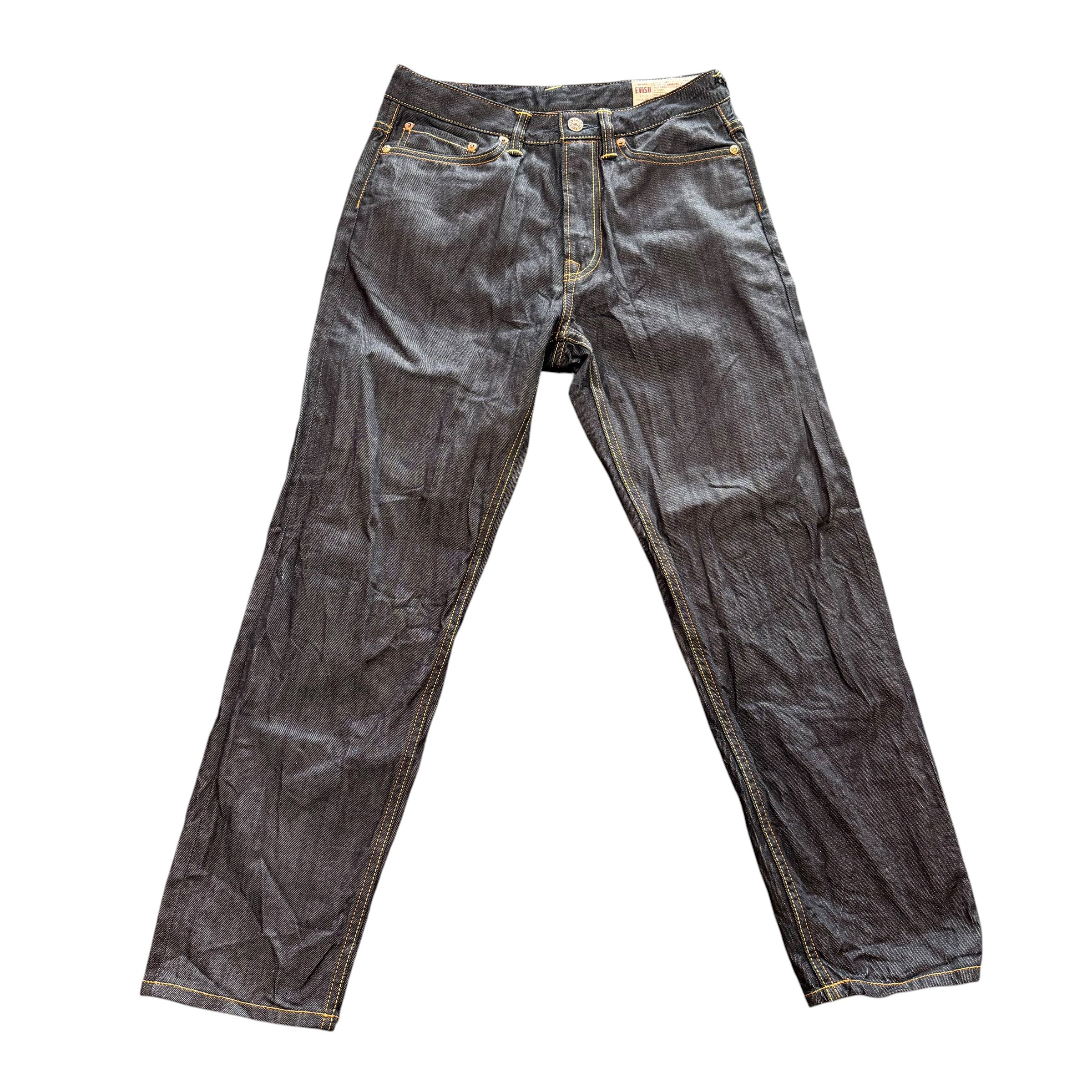 Evisu Womens Dark Blue/Blossom Jeans