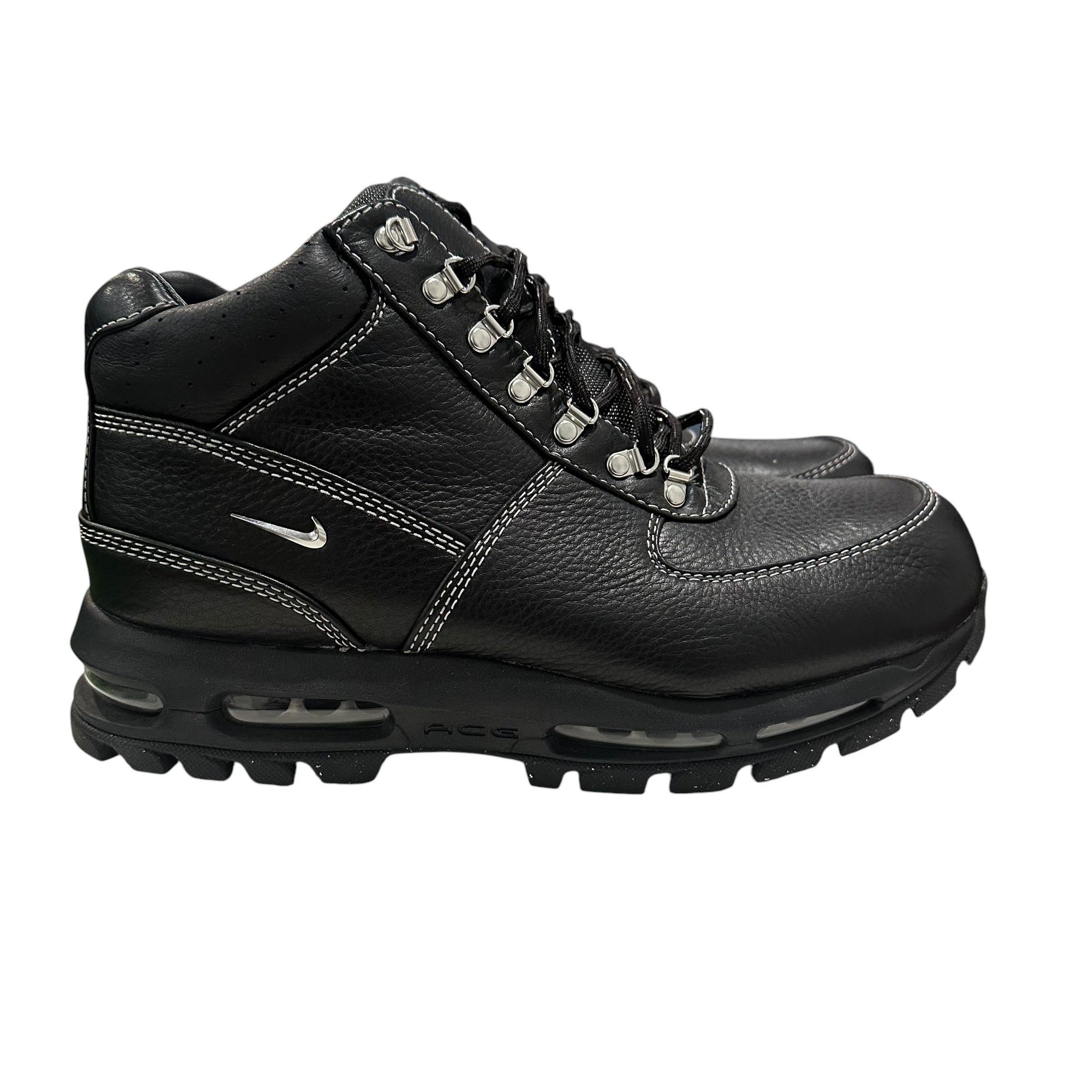 Nike Black Leather Goadome Boots (No Box)