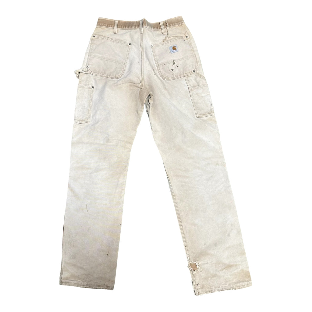 Vintage Tan Carhartt Double Knee Pants (32x34)
