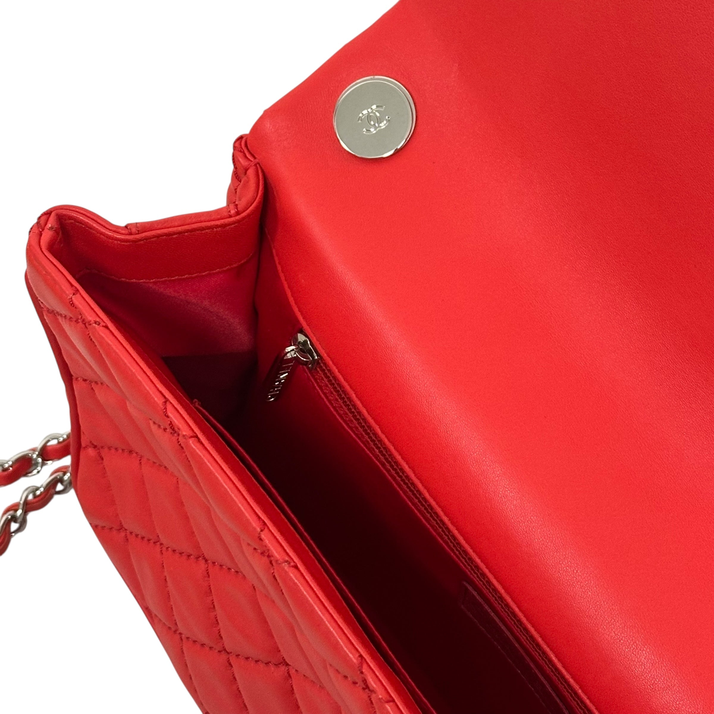 Chanel Tender Touch Maxi Flap Bag RED