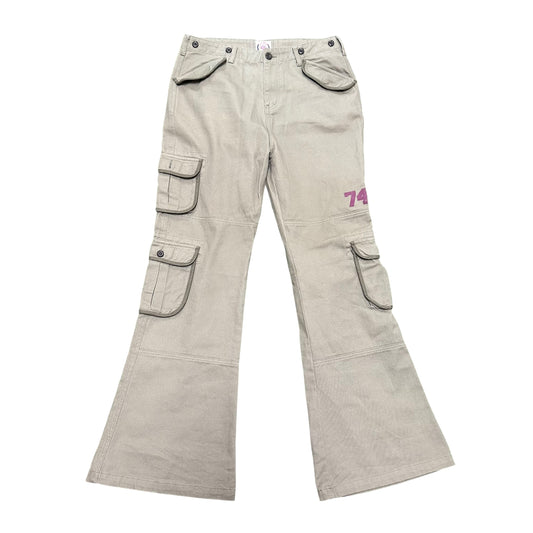 74iswar Flared Olive Pants