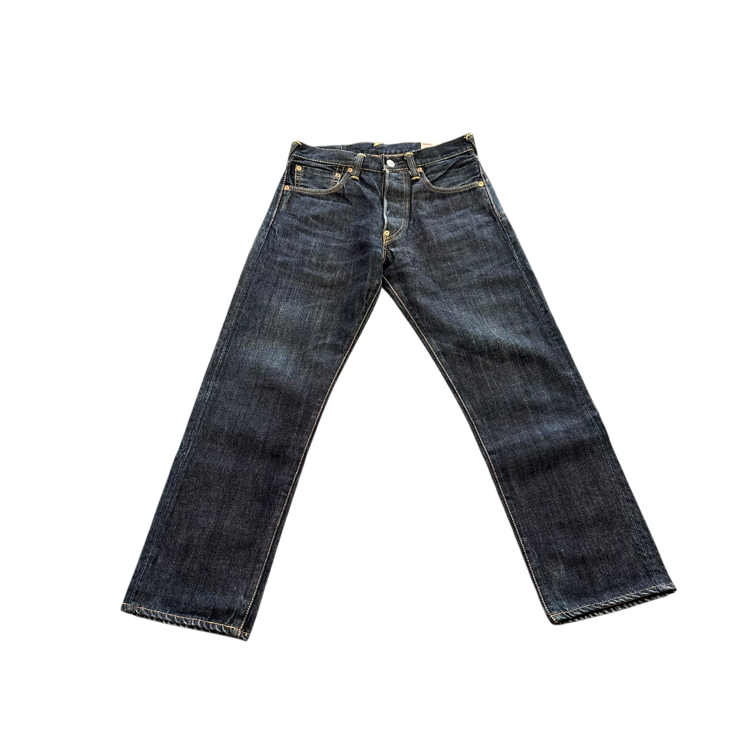 Evisu Dark Blue/Pink Jeans