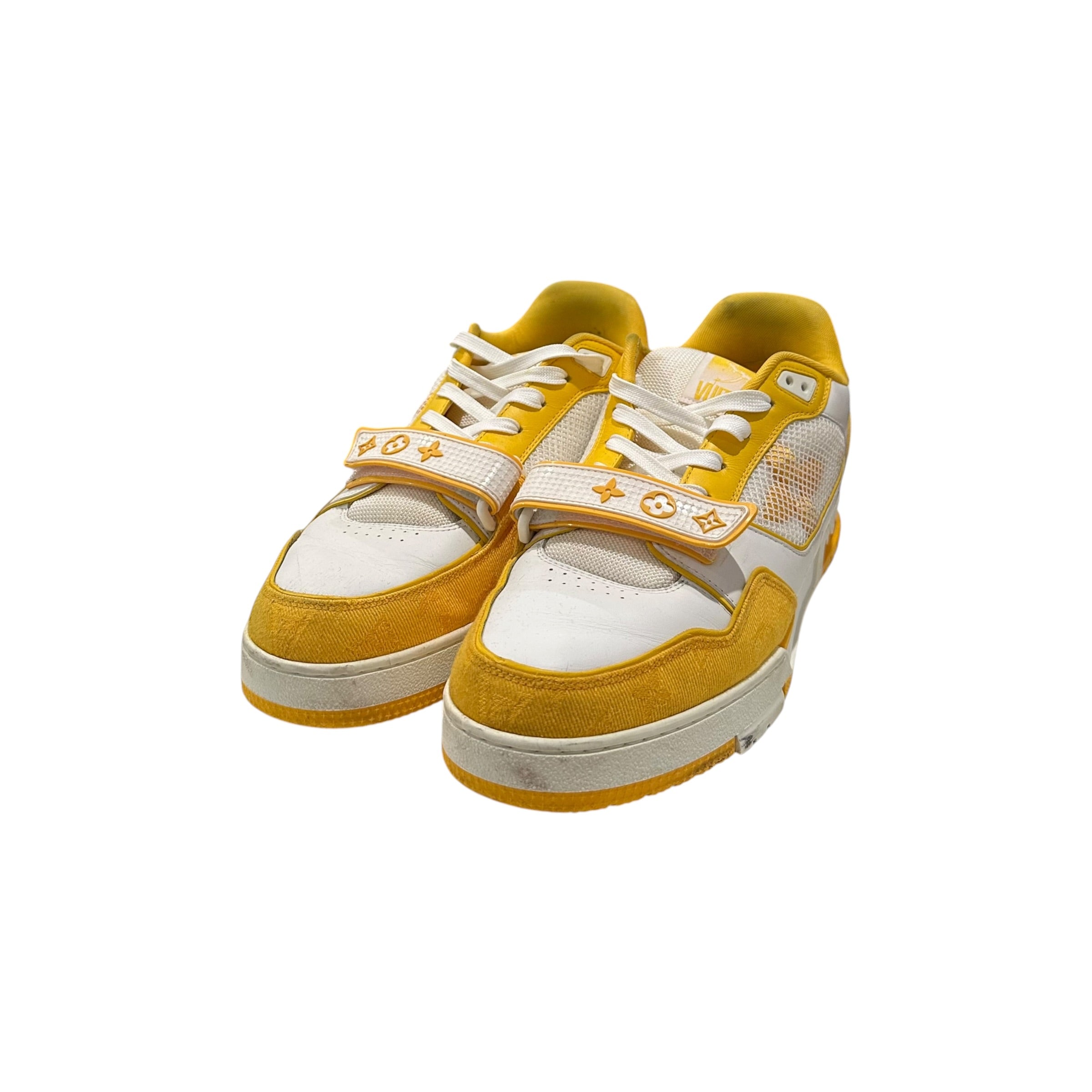 Louis Vuitton Trainer Velcro Strap “Yellow” (No Box)