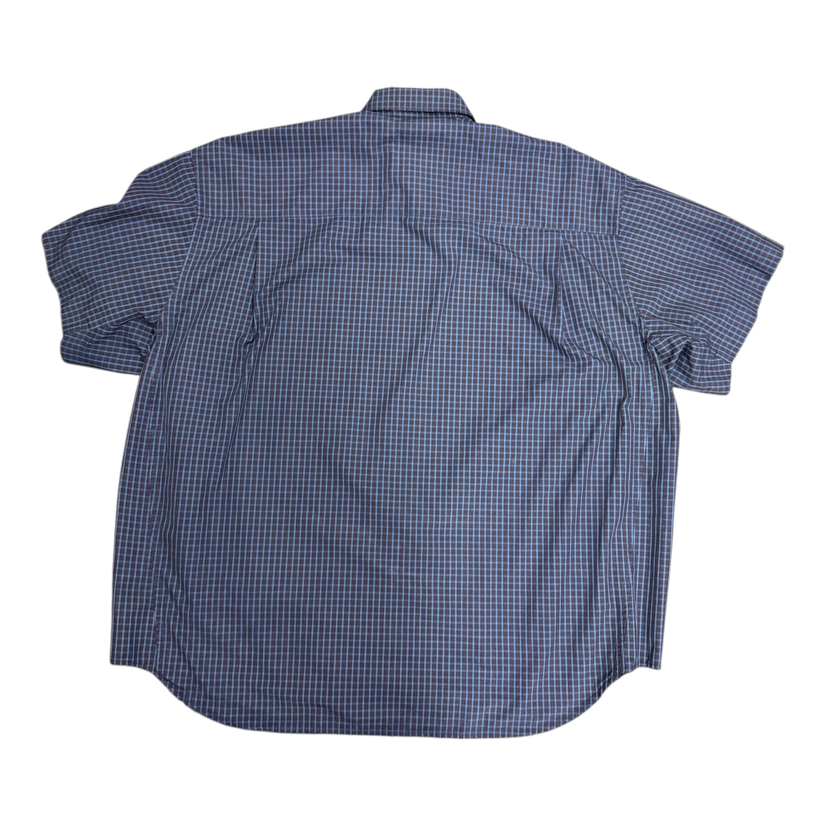 Balenciaga Trompe L’œil / Double-Layered Plaid Shirt