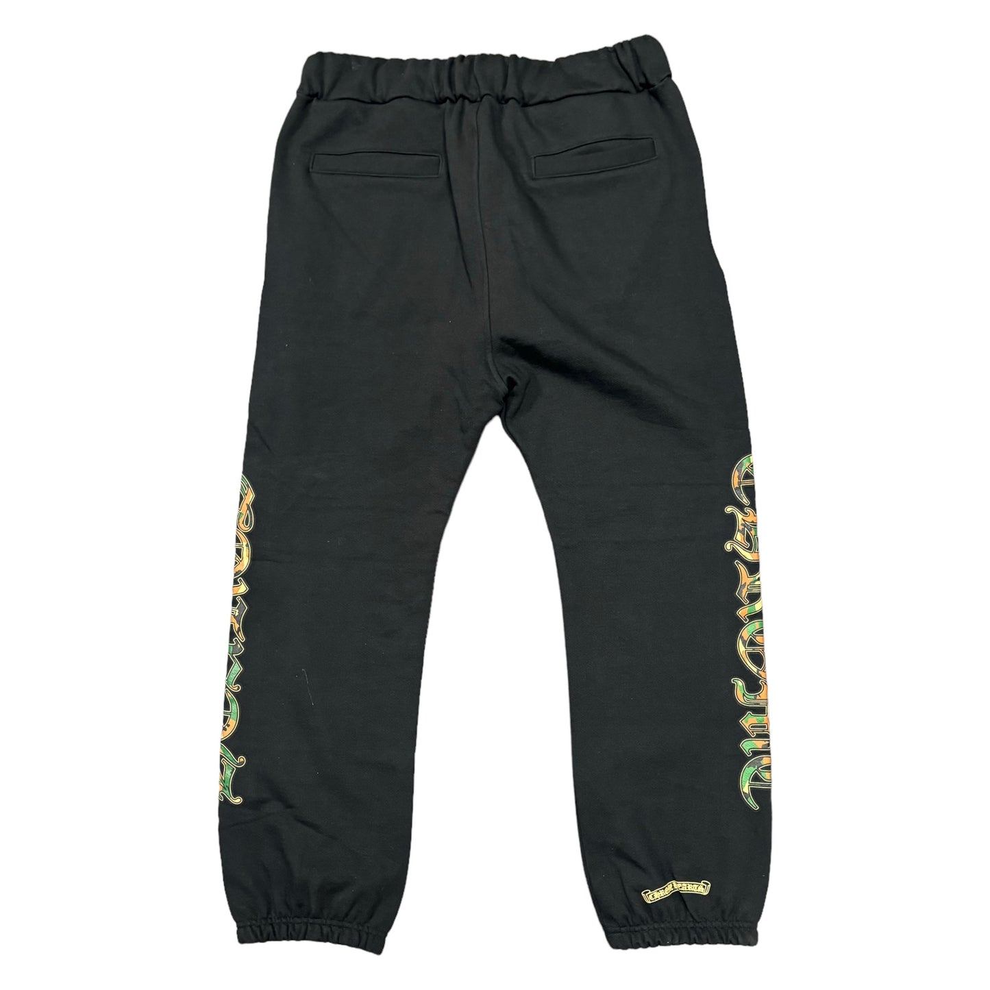 Black Chrome Hearts Camo Print Sweats