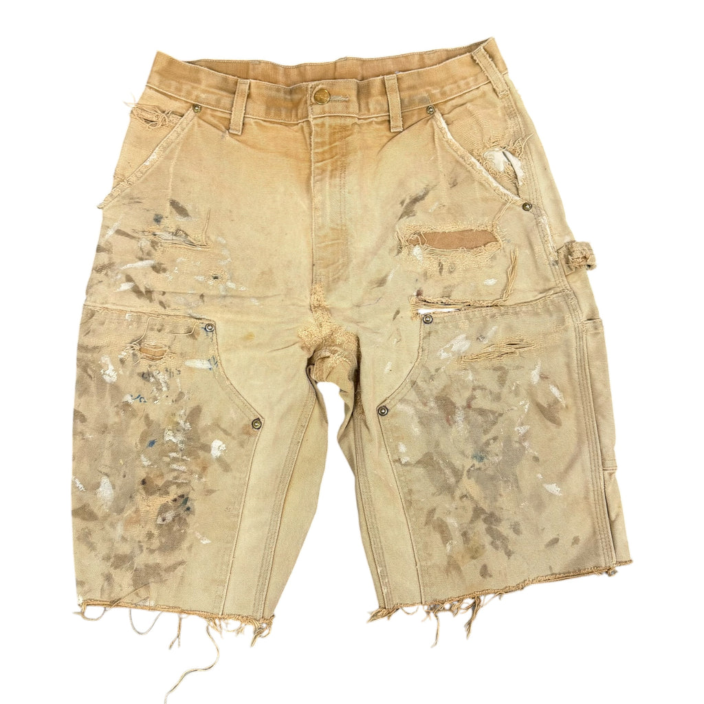 Vintage Carhartt Distressed Khaki Shorts