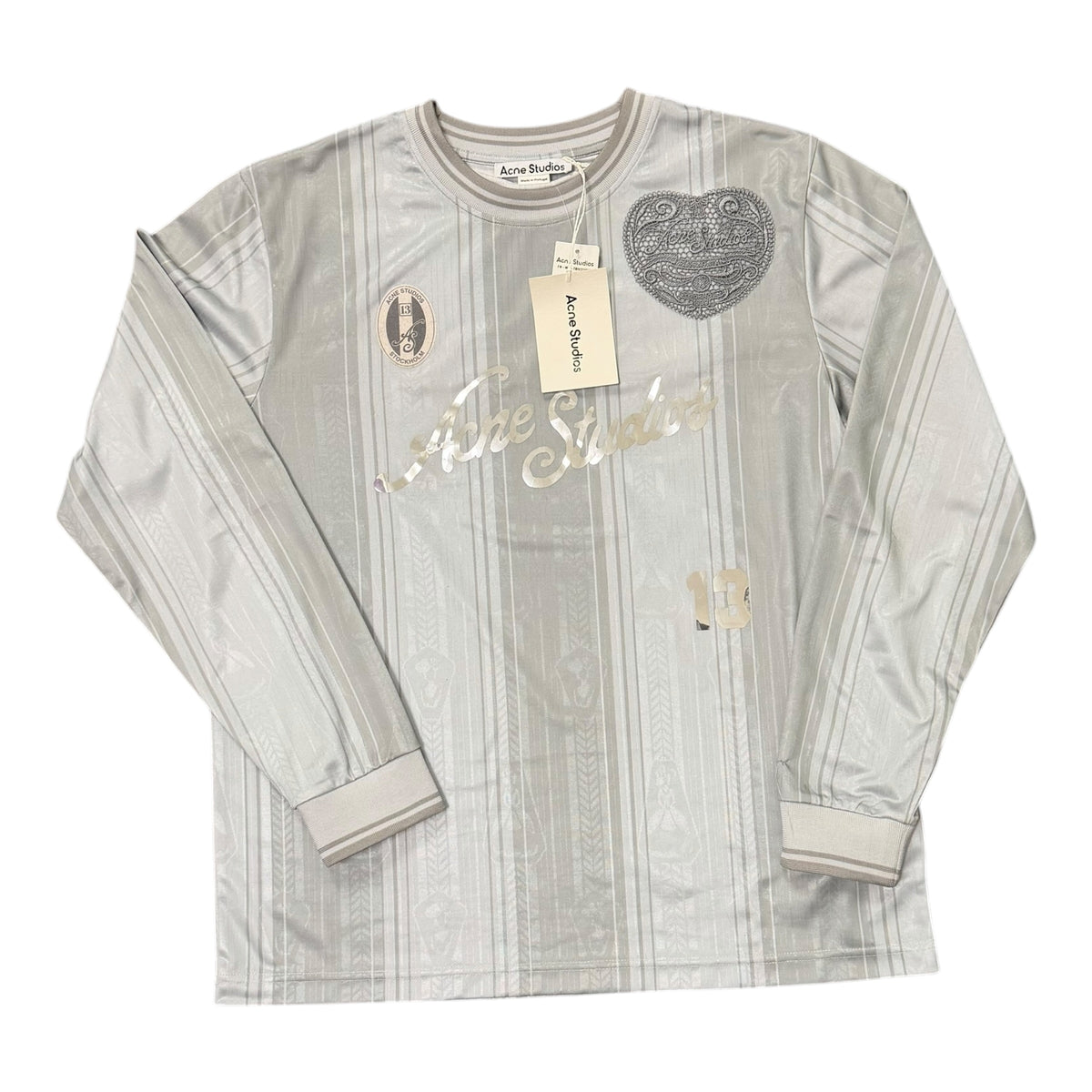 Acne Studios Logo Sports Jersey Top