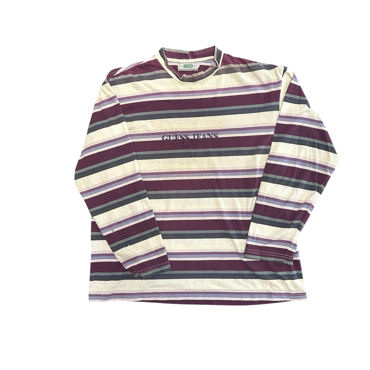 Vintage Guess Striped Longsleeve Shirt