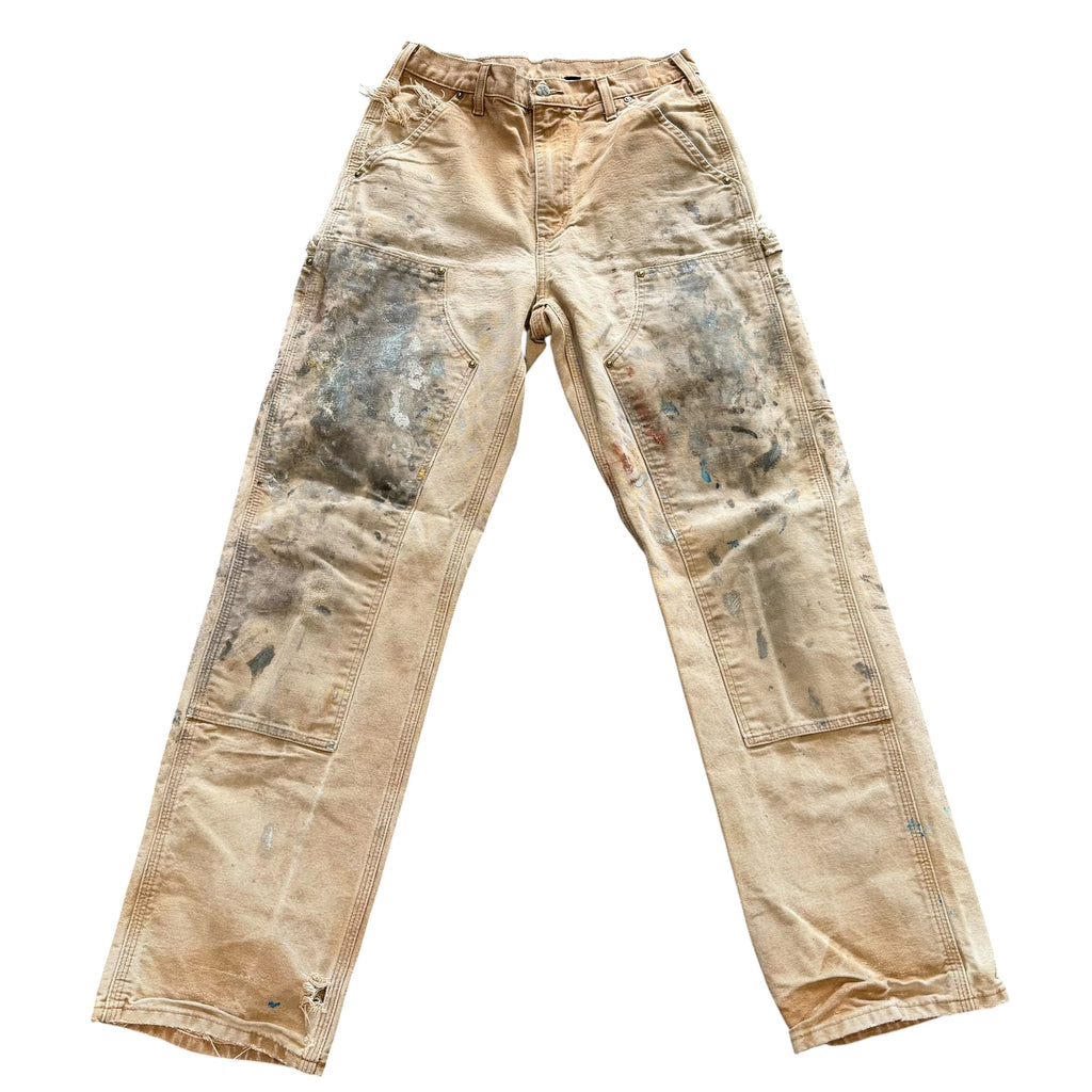 Carhartt Painted Khaki Double Knee (30x34)