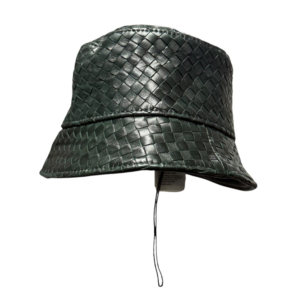 Bottega Veneta Intrecciato Leather Bucket Hat