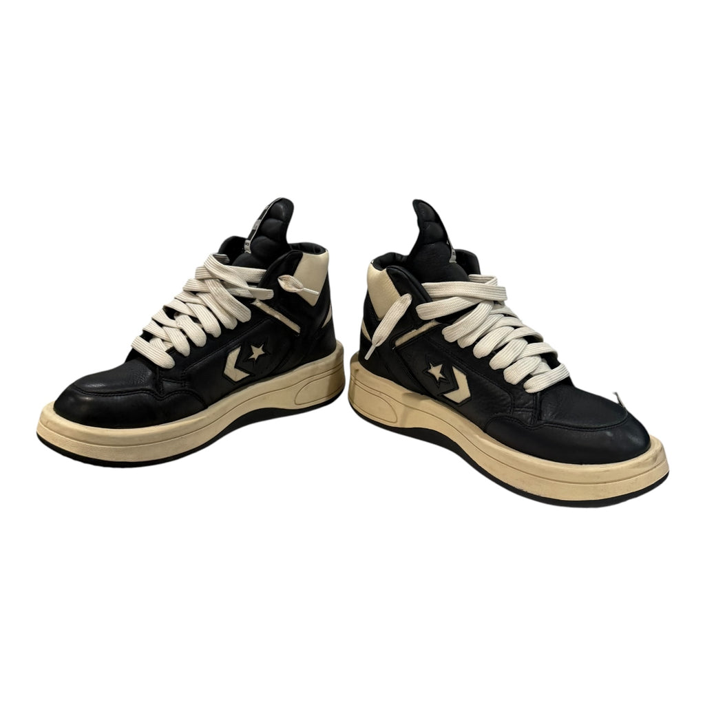 Rick Owens X Converse TURBOWPN Mid DRKSHDW Black
