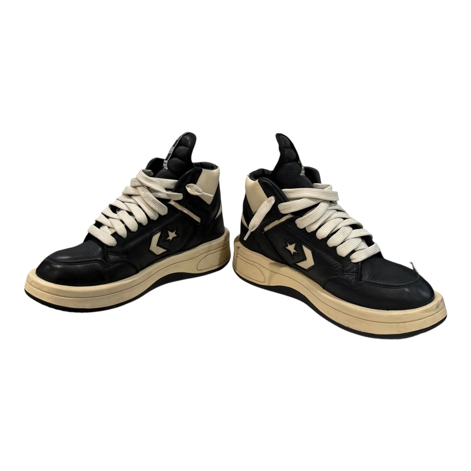 Rick Owens X Converse TURBOWPN Mid DRKSHDW Black