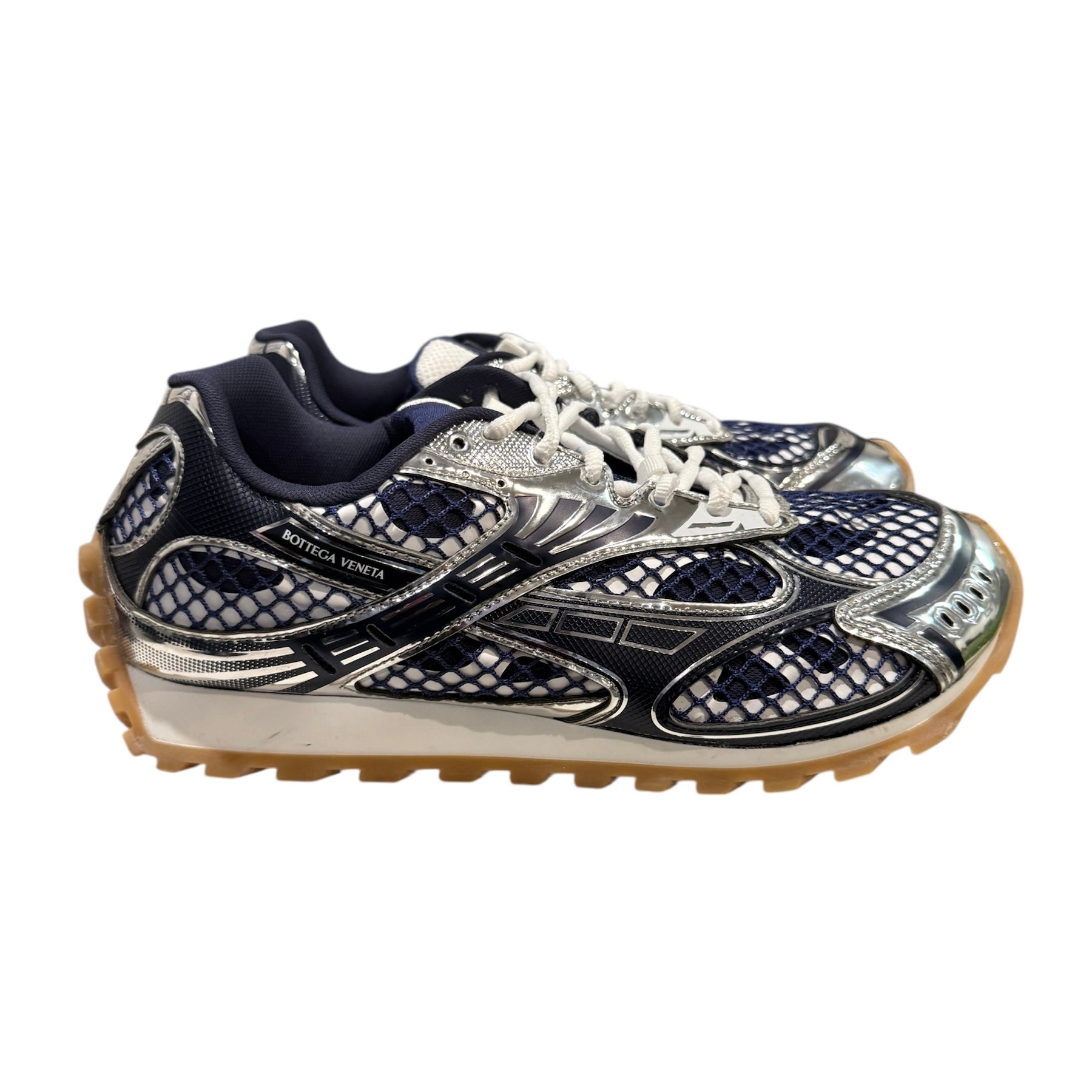 Bottega Orbit Navy Sneakers