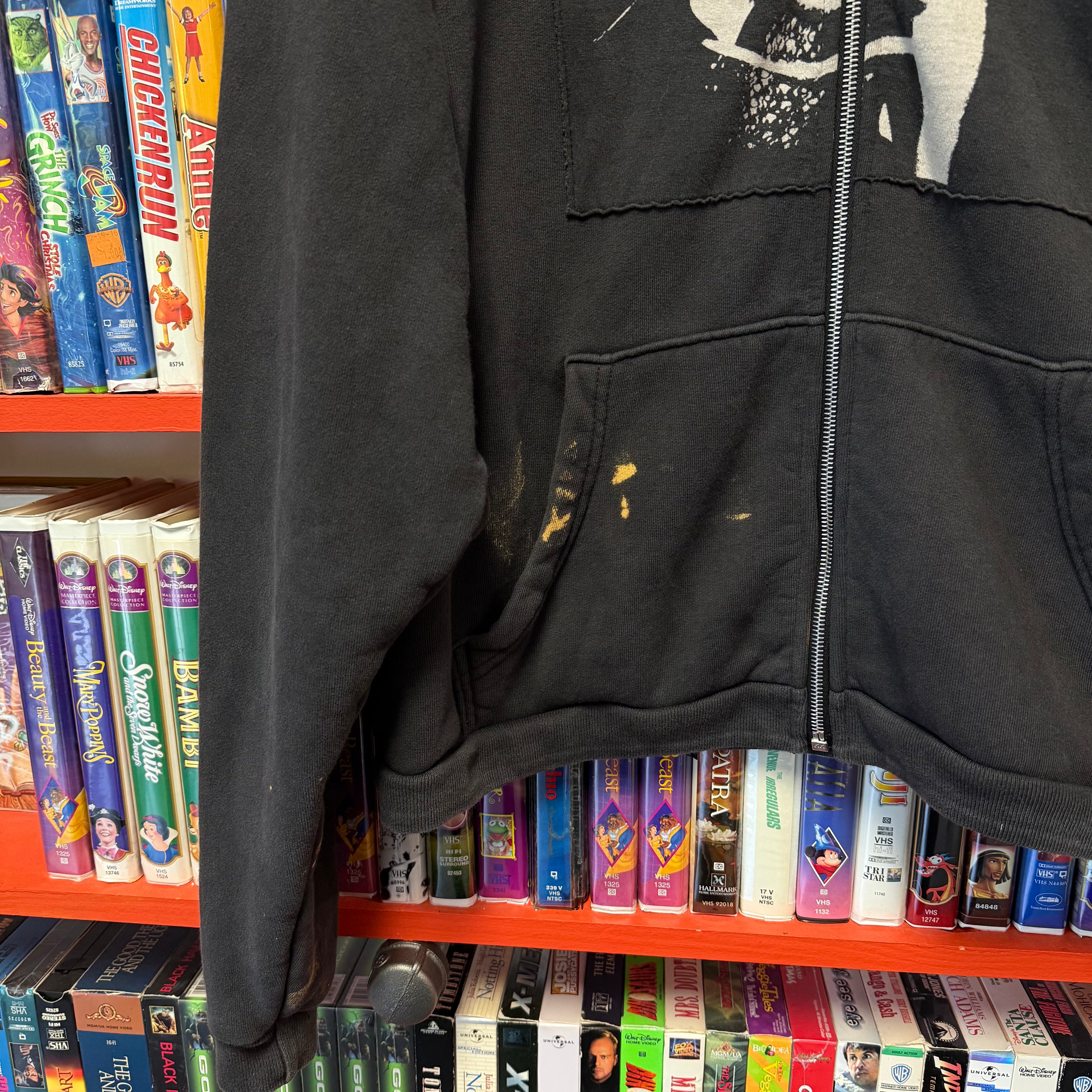 ERD Black "Asphyxiation Assemblage" Jacket(minor bleach stain)