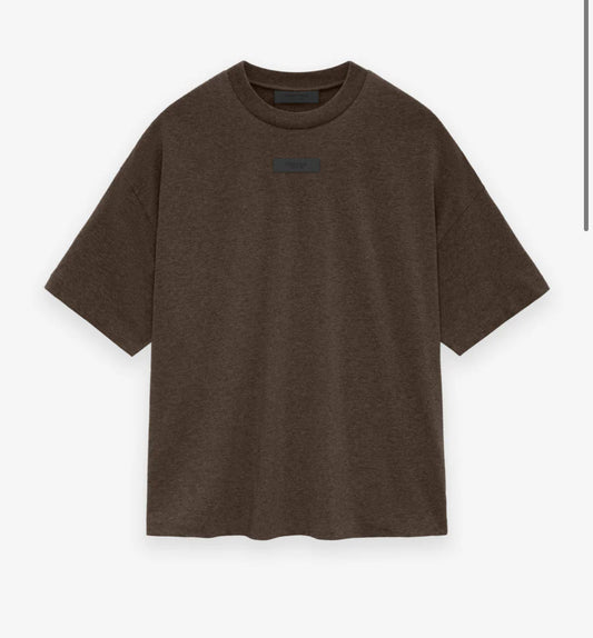 Fear Of God Essential Tee Heather Wood