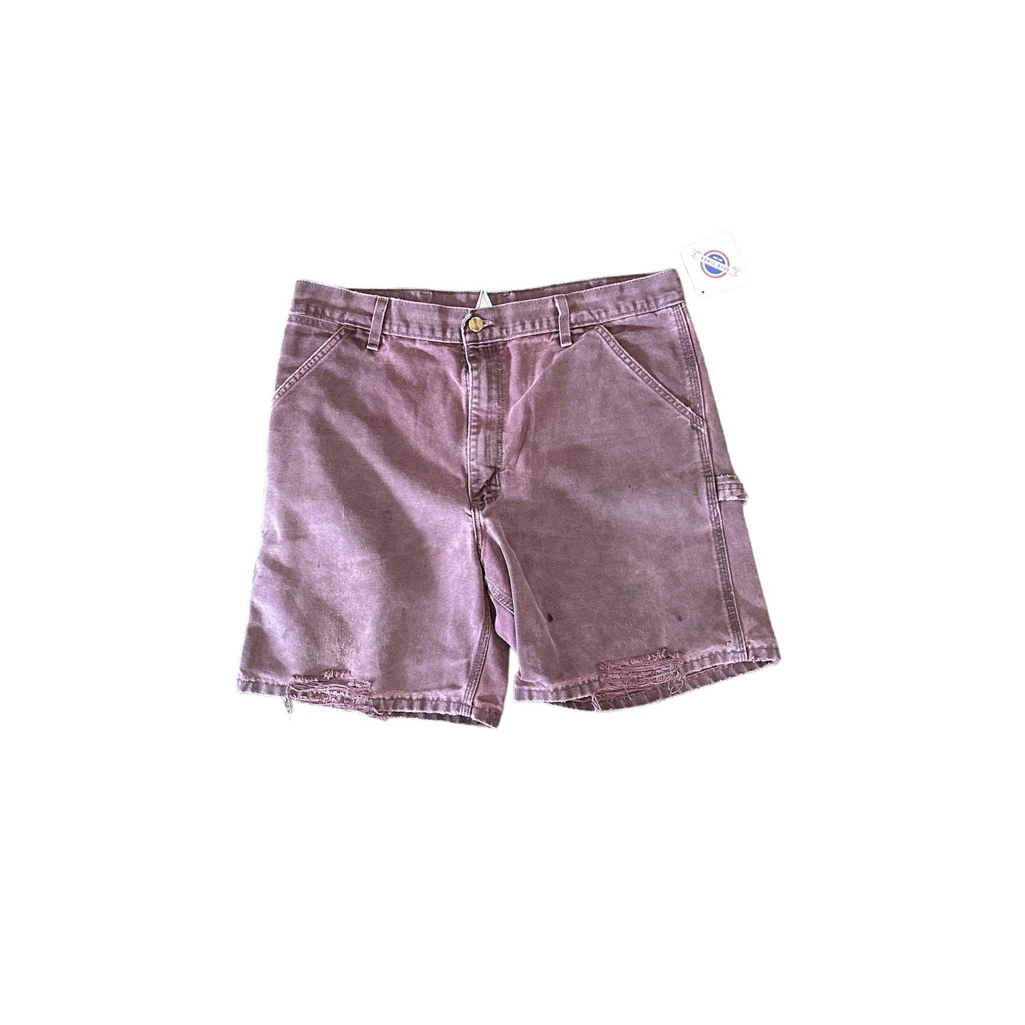 Vintage Burgundy Carhartt Shorts