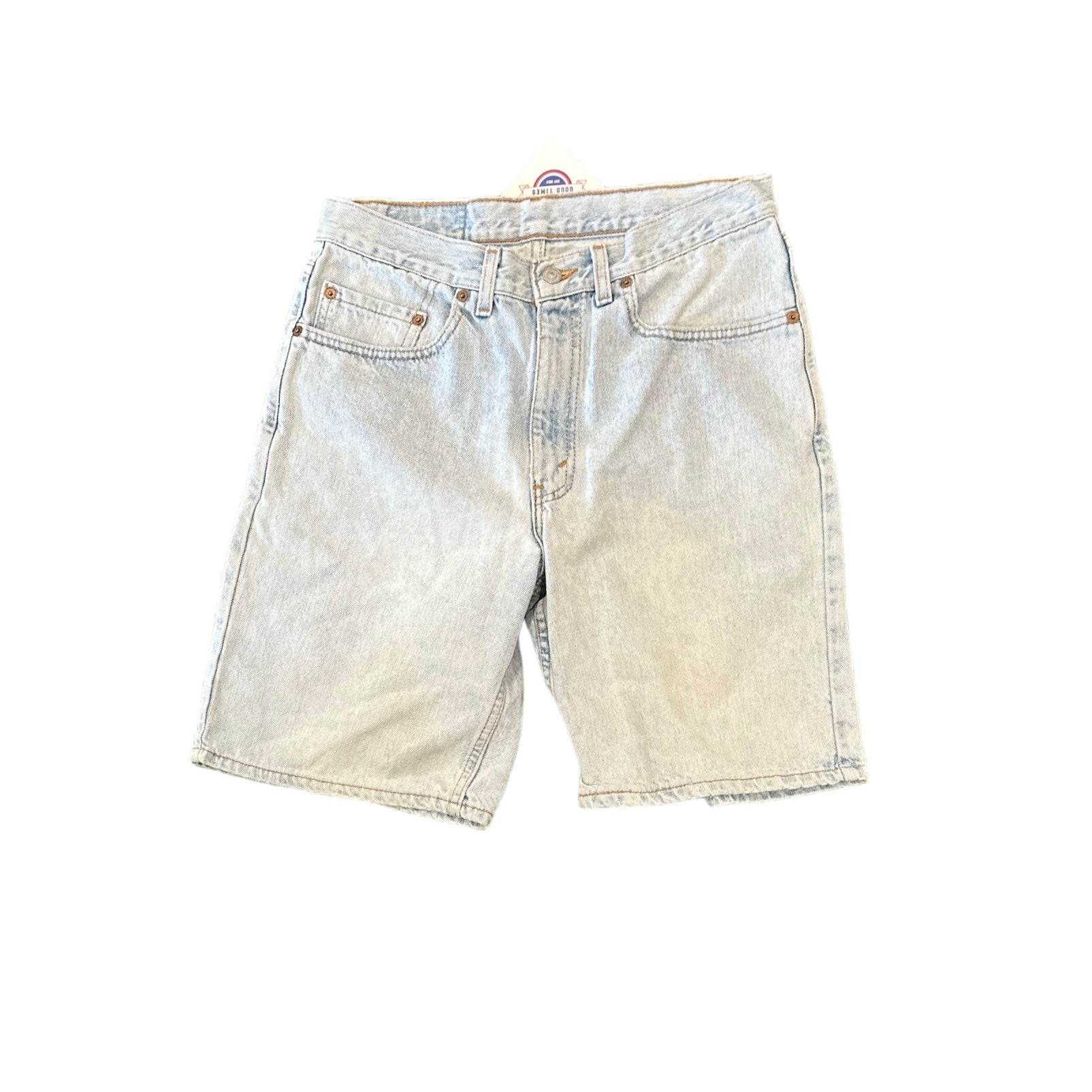 Vintage Levi's 550 Lt Blue Denim Shorts