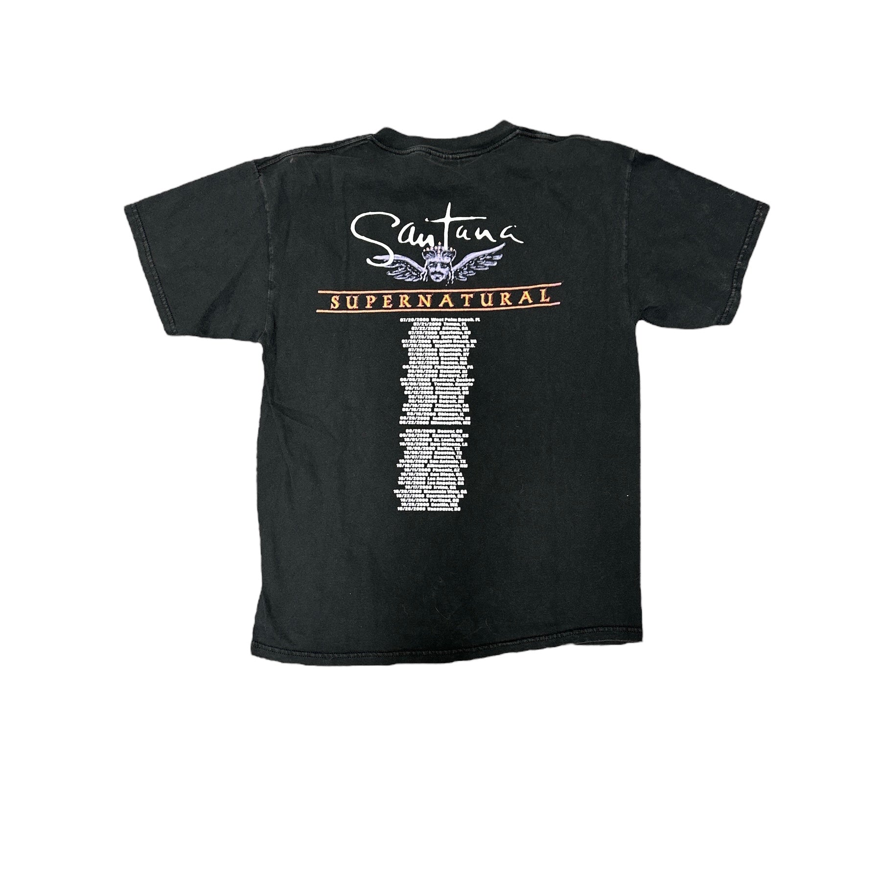 2000 Santana Supernatural Tour Tee
