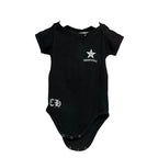 Kids Chrome Hearts Black/Star Onesie