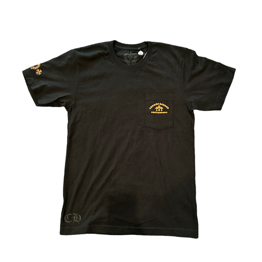 Black/Orange Chrome Hearts Tee