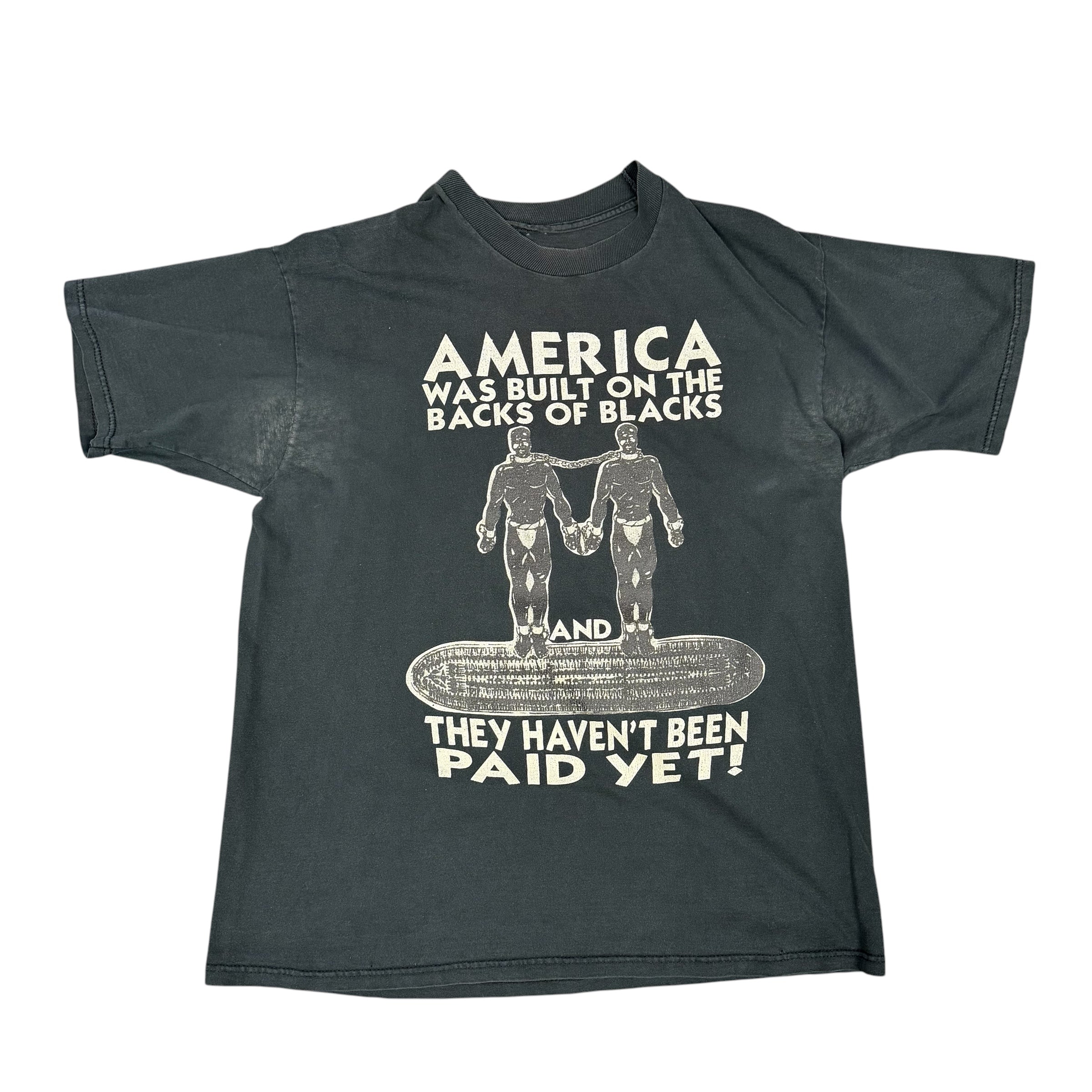 Vintage “On The Backs of Blacks” Tee