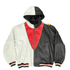 Vintage Yo! MTV Raps Leather Hooded Jacket