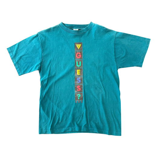 Vintage Guess Sea Green Tee