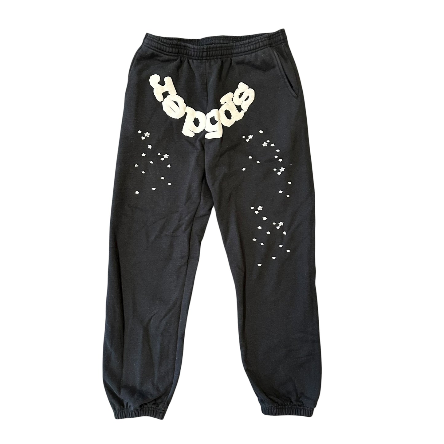 Sp5der Black Sweatpants