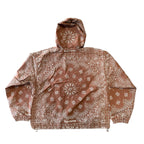 NEW Supreme Brown Paisley Anorak Jacket