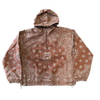 NEW Supreme Brown Paisley Anorak Jacket