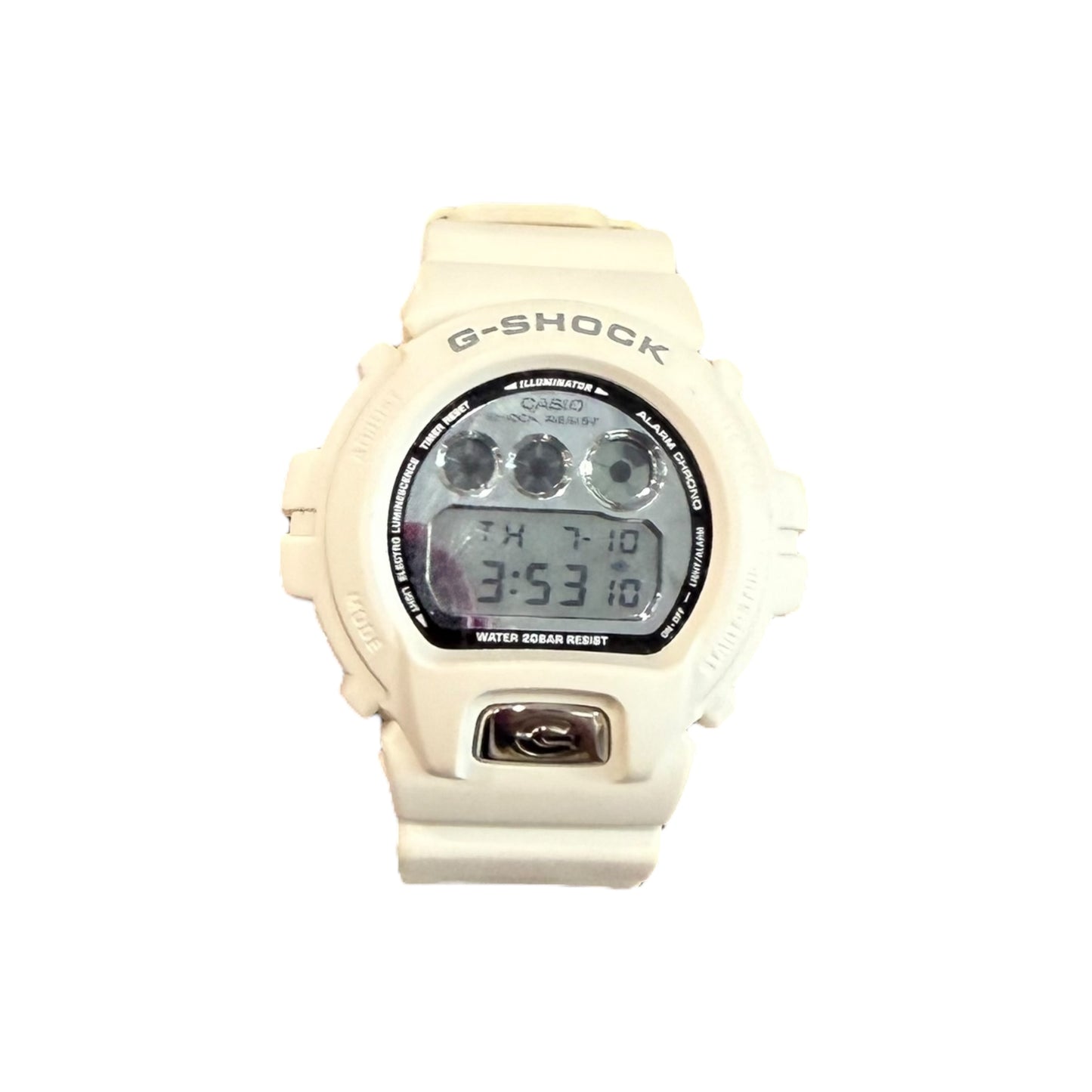 White/Silver G Shock