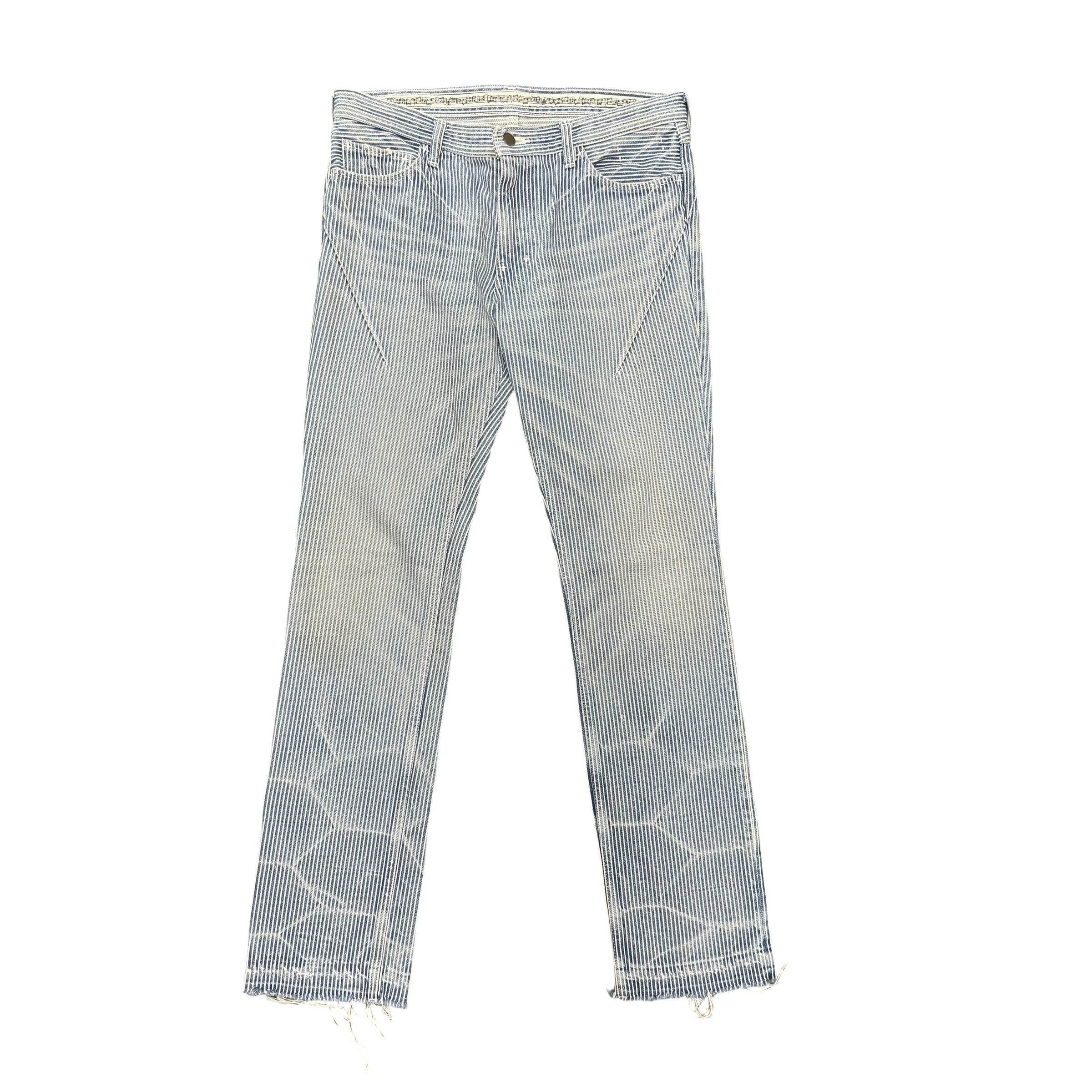 Number Nine Blue Stripped Pants