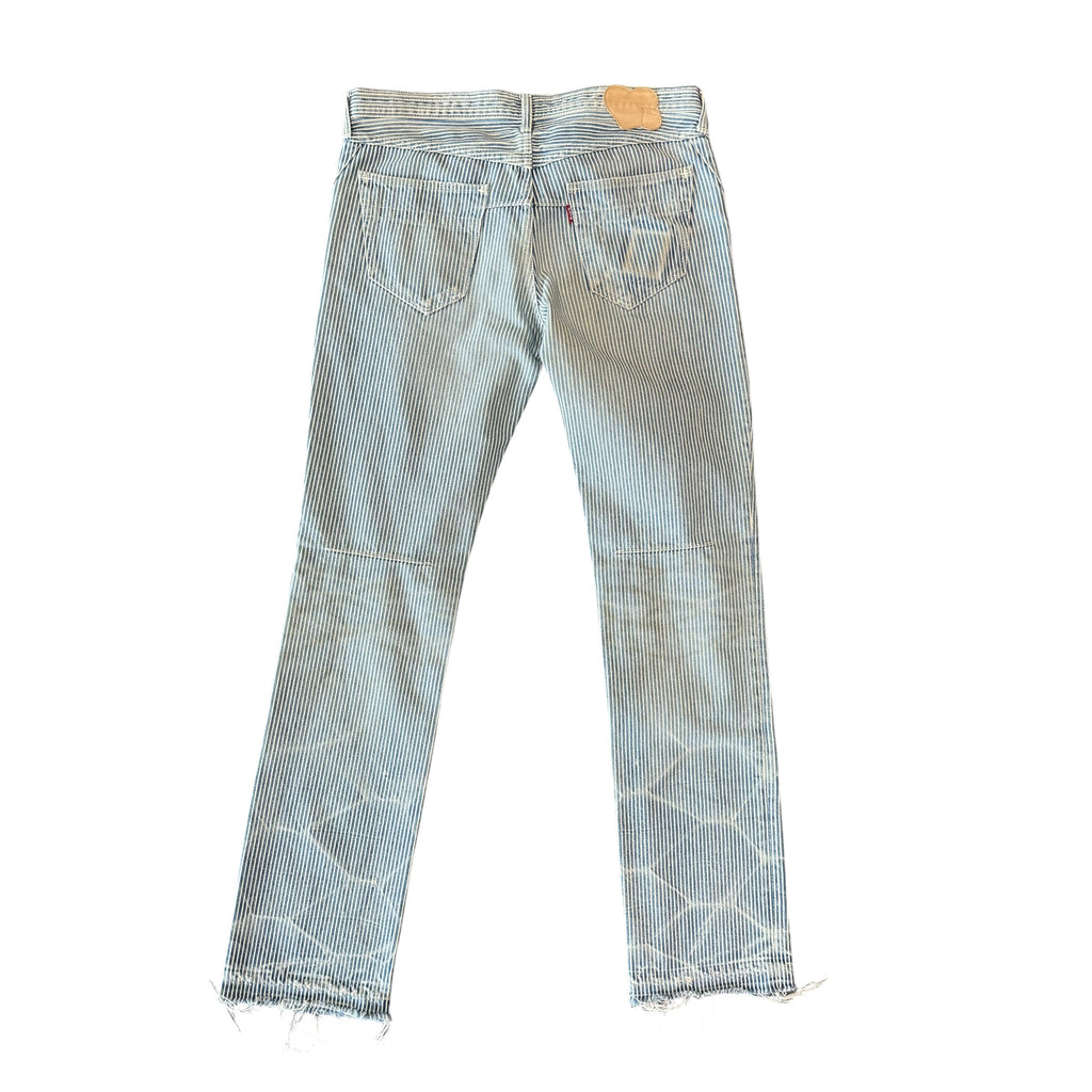 Number Nine Blue Stripped Pants