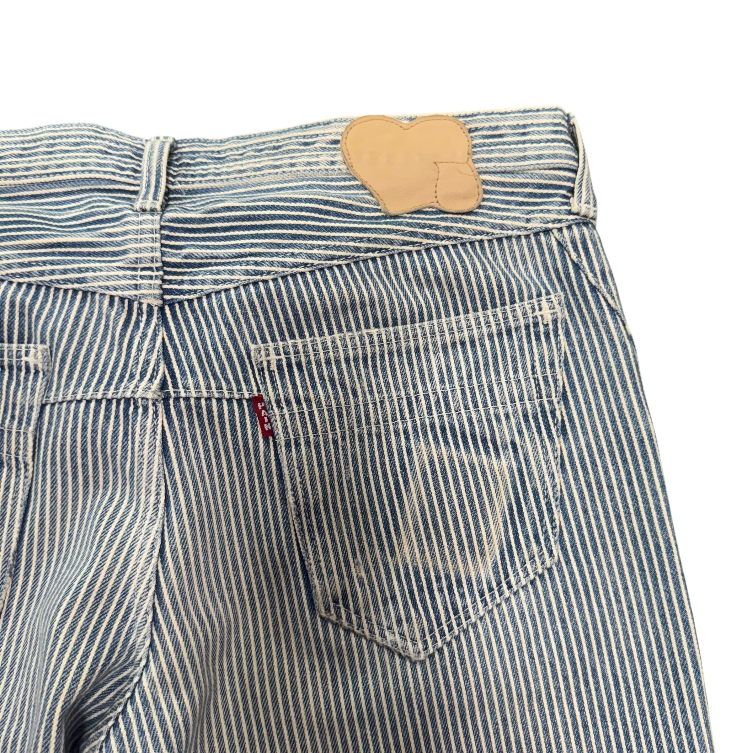 Number Nine Blue Stripped Pants