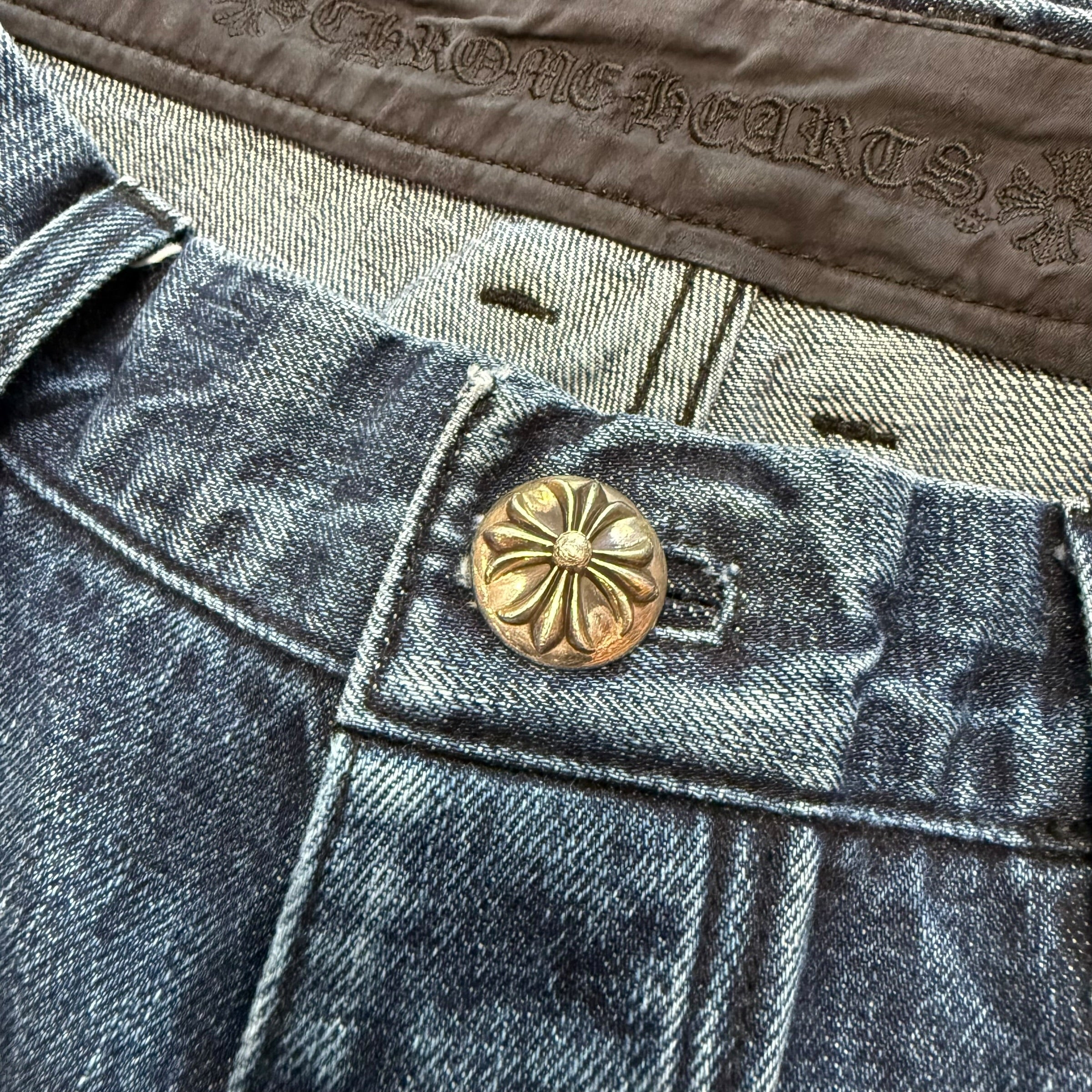Chrome Hearts Richard Cut Flare Jeans