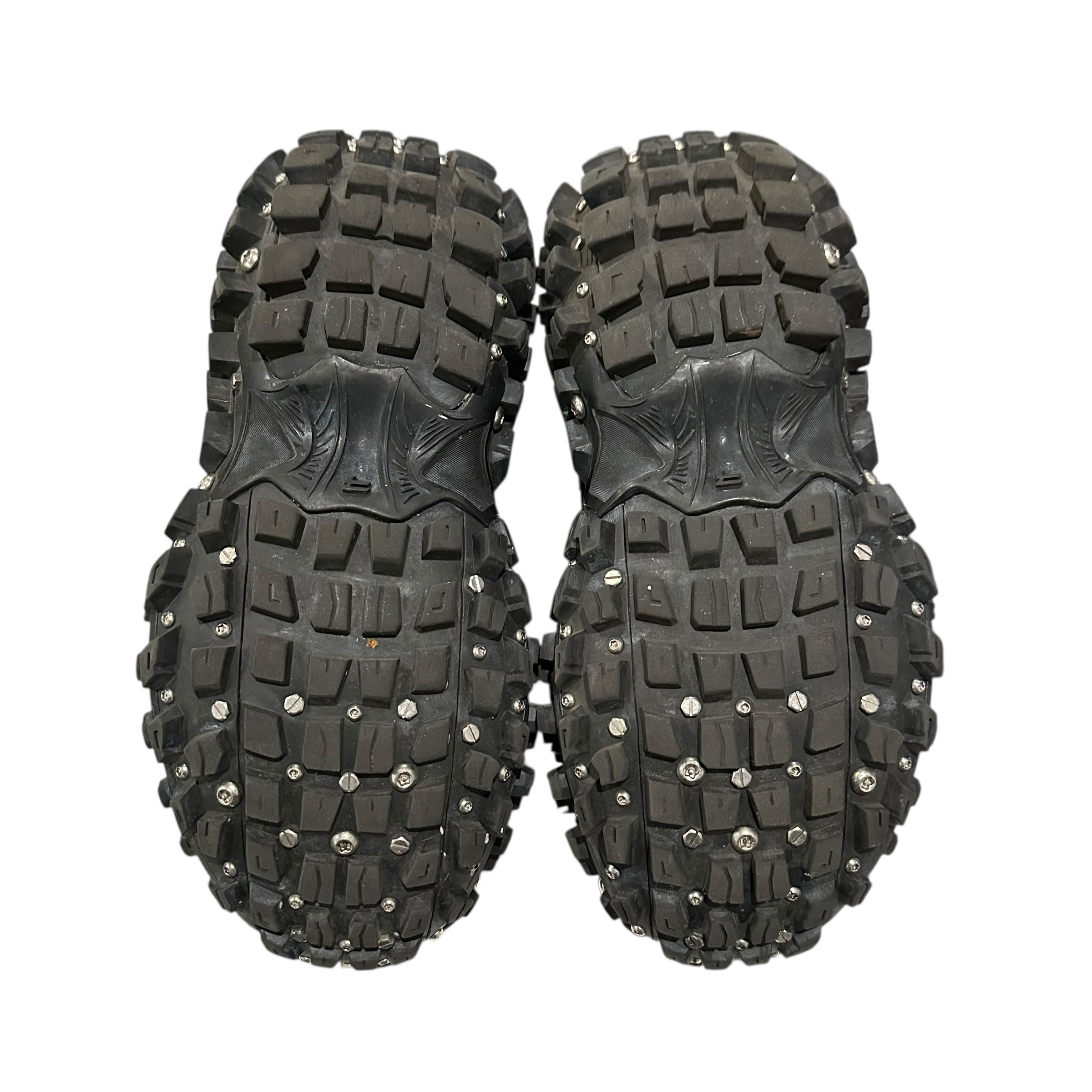 Balenciaga Studded Defender Sneakers Black