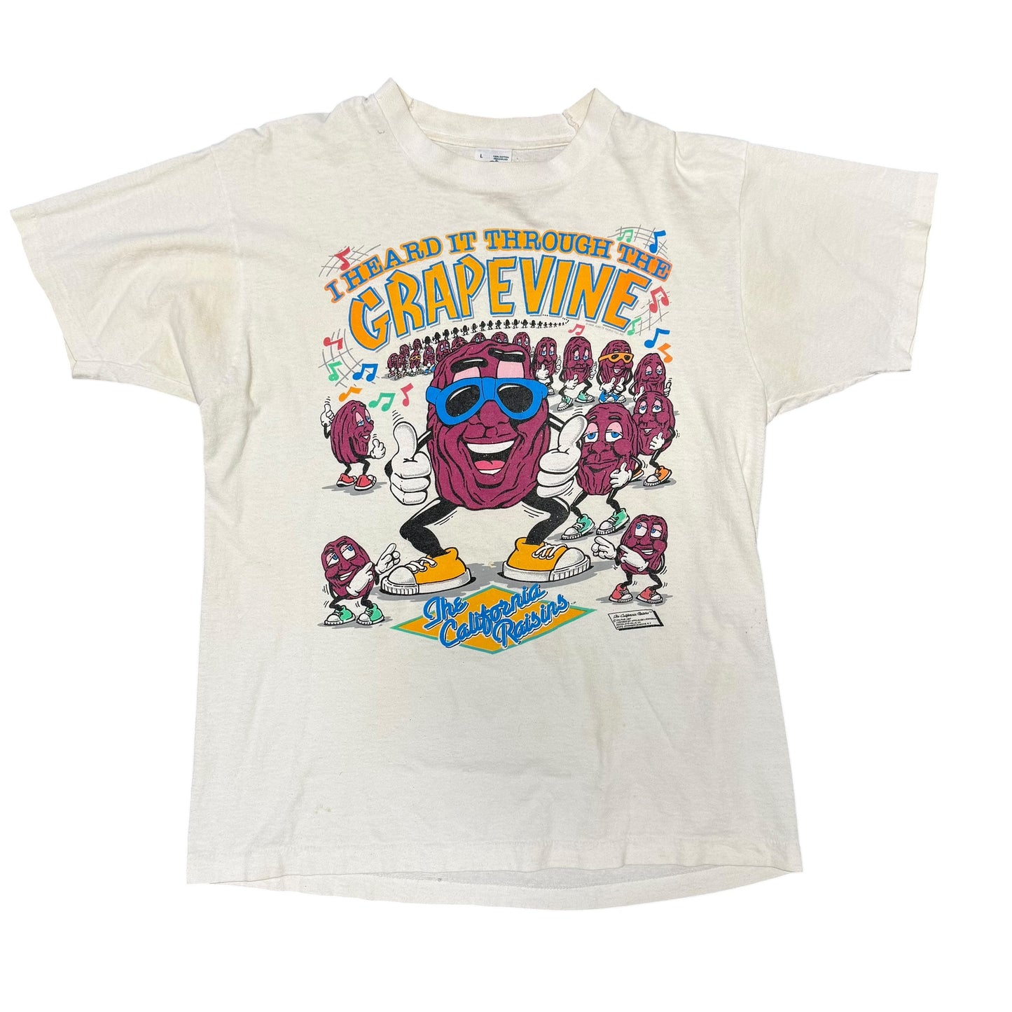 ‘87 California Raisins Grapevine Tee