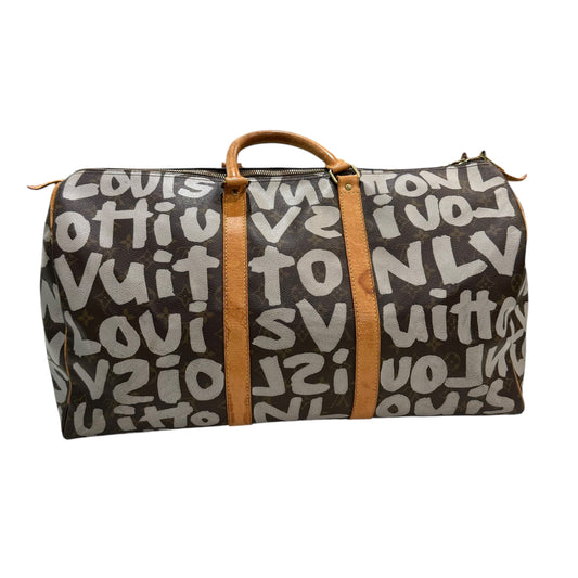 Louis Vuitton Brown Stephen Sprouse Duffel Bag