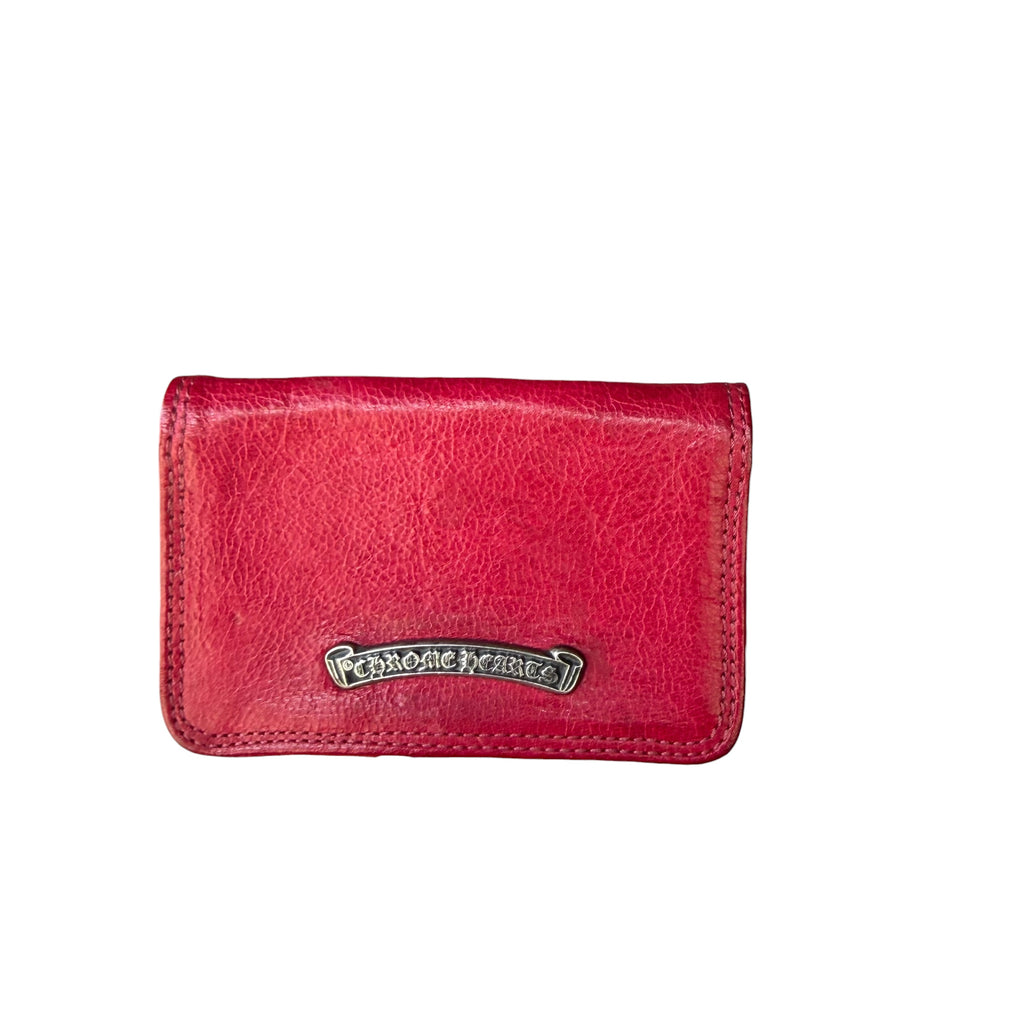 Red Chrome Hearts Wallet