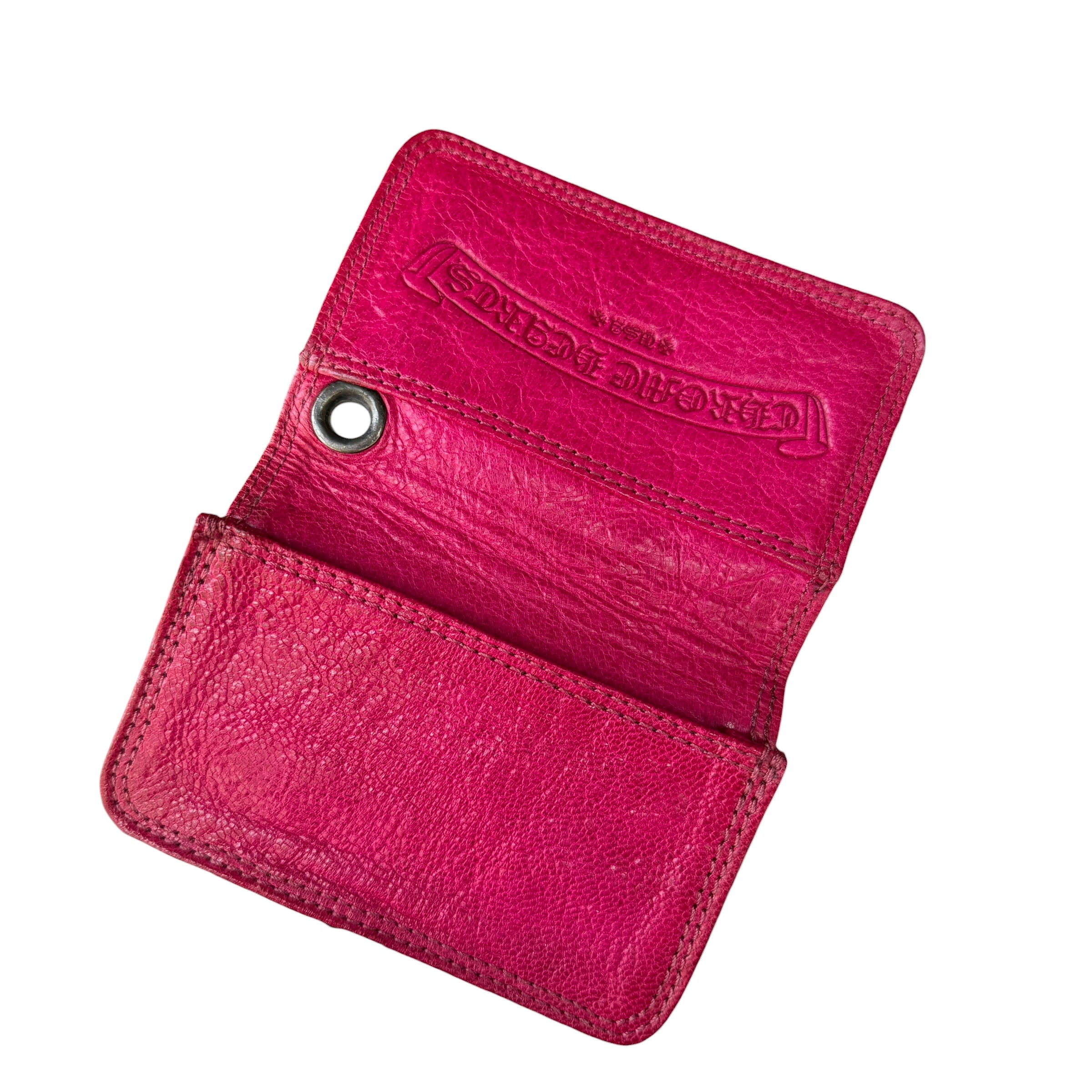Red Chrome Hearts Wallet